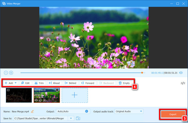 Edit Export Video