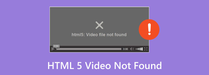 HTML 5 Video Not Found