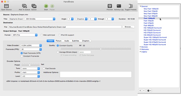 how to save imovie project as mp4