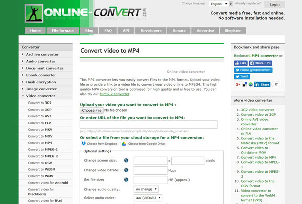Top 10 Online and Free MP4 Converters