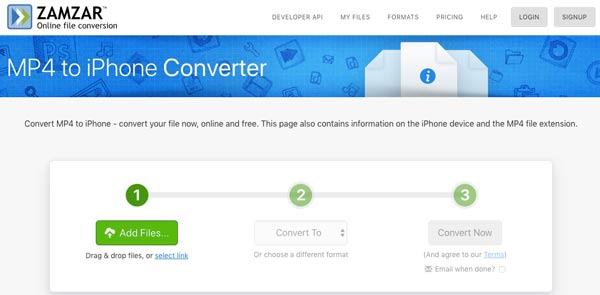 convert iphone video to mp4