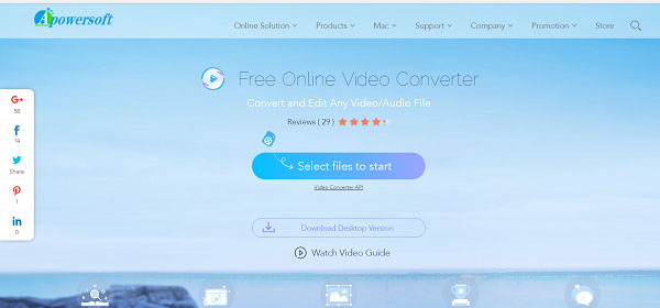 apowersoft free video to mp3 converter