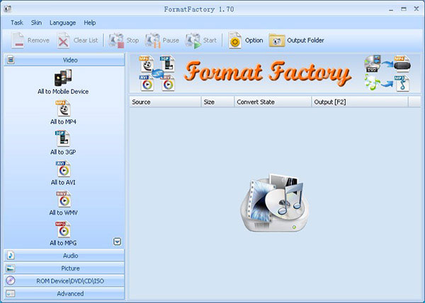 format factory mp3 download