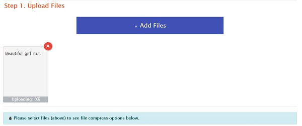 video reduce file size online