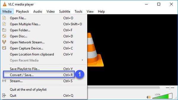 Download and launch vlc