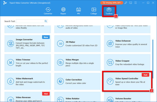 Tipard Toolbox Speed Controller