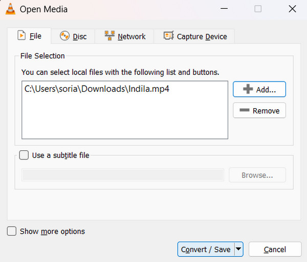 vlc media player convert dvd to mp4