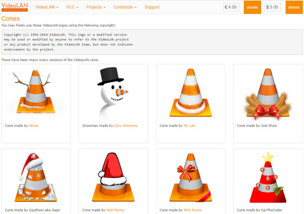 VLC Cone Change