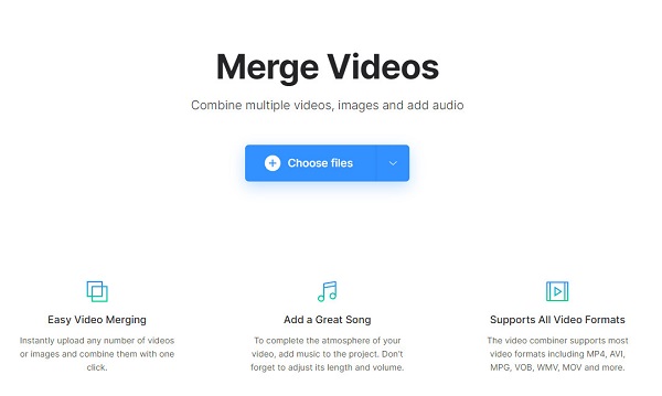 Clideo Video Merger