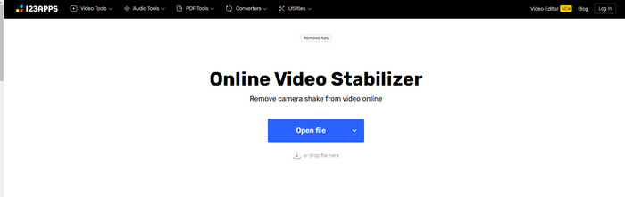 123 Online Video Stabilizer