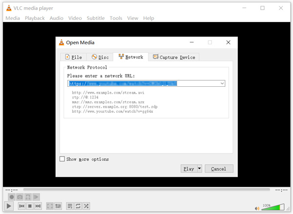 VLC Media Player Stream Video