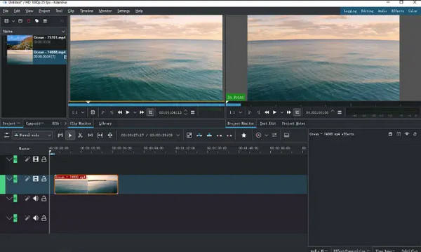 VN Video Editor For PC Interface