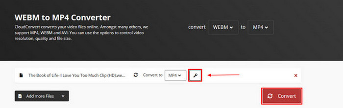 Cloudconvert Convert Mp4